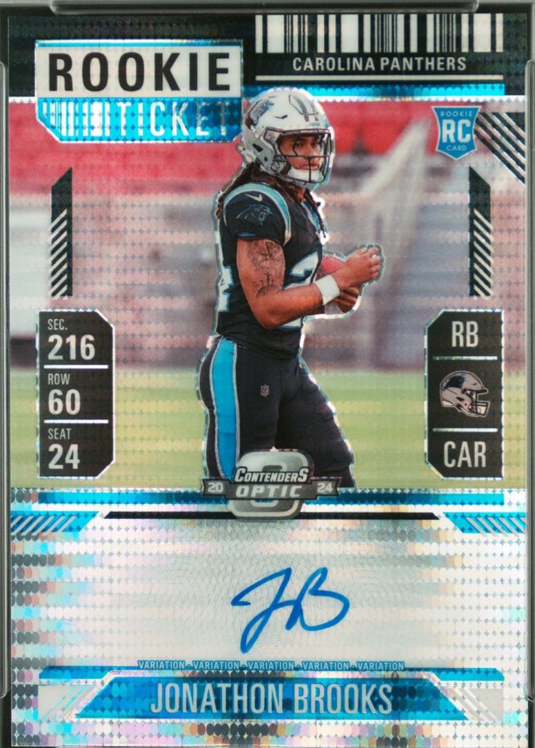 Jonathon Brooks [Black Pulsar Autograph] #114