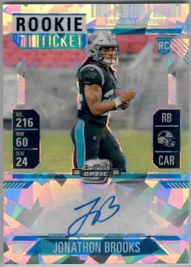 Jonathon Brooks [Cracked Ice Autograph] #114