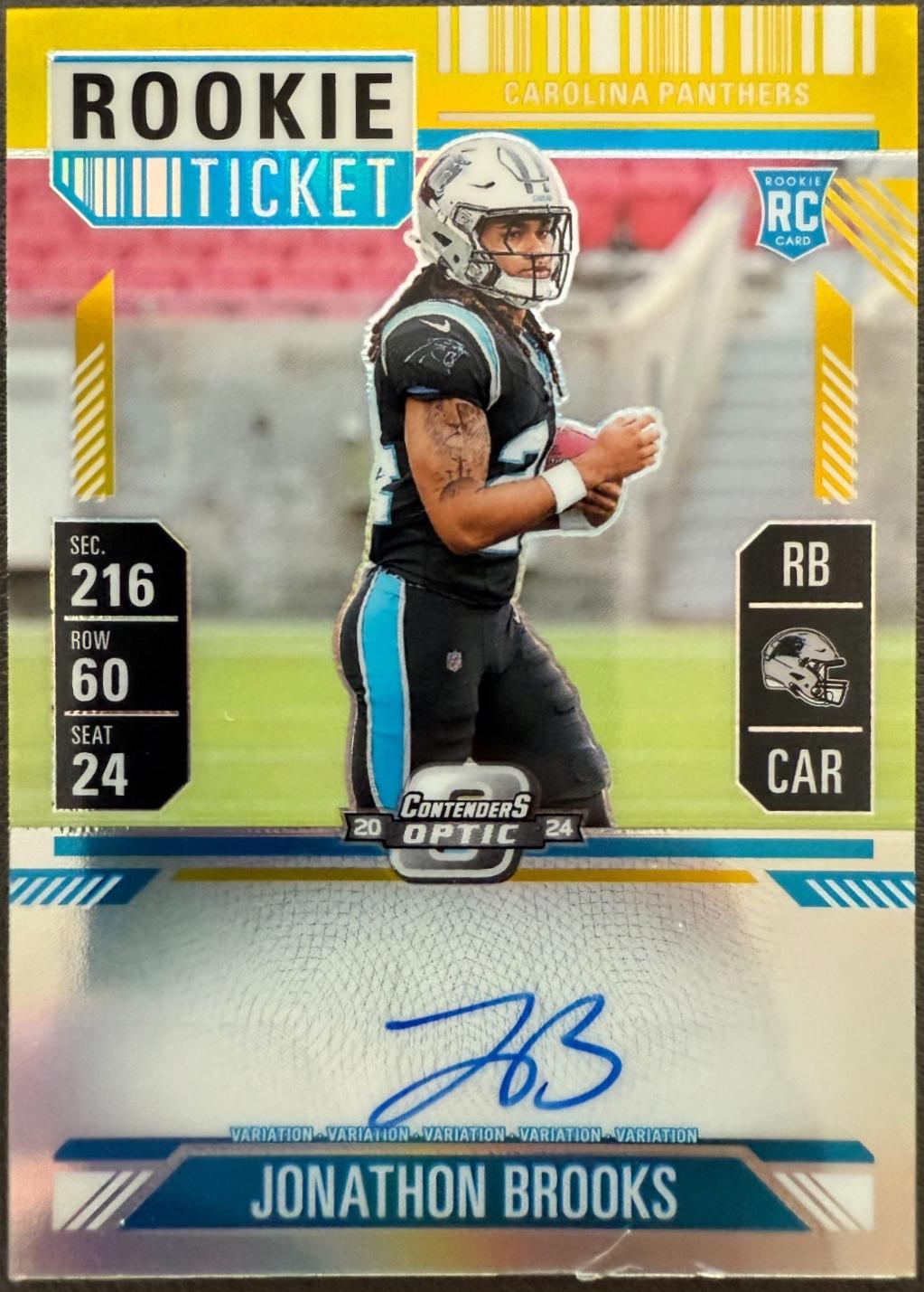 Jonathon Brooks [Gold Autograph] #114