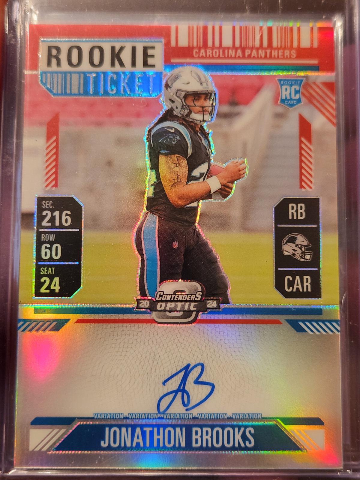 Jonathon Brooks [Red Autograph Variation] #114