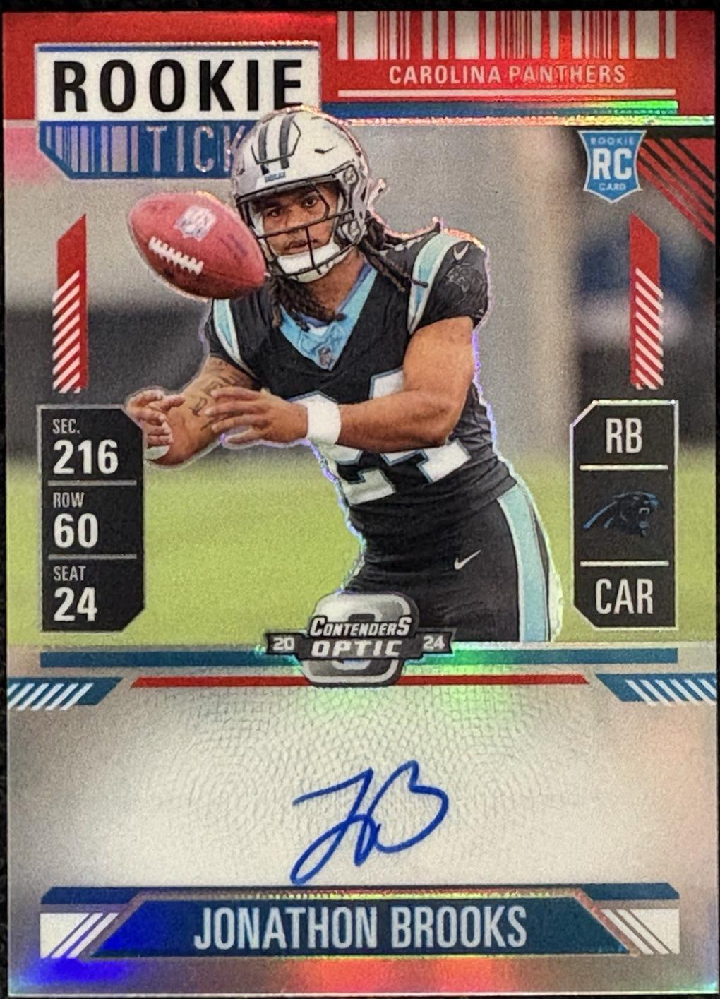 Jonathon Brooks [Red White Blue Autograph] #114