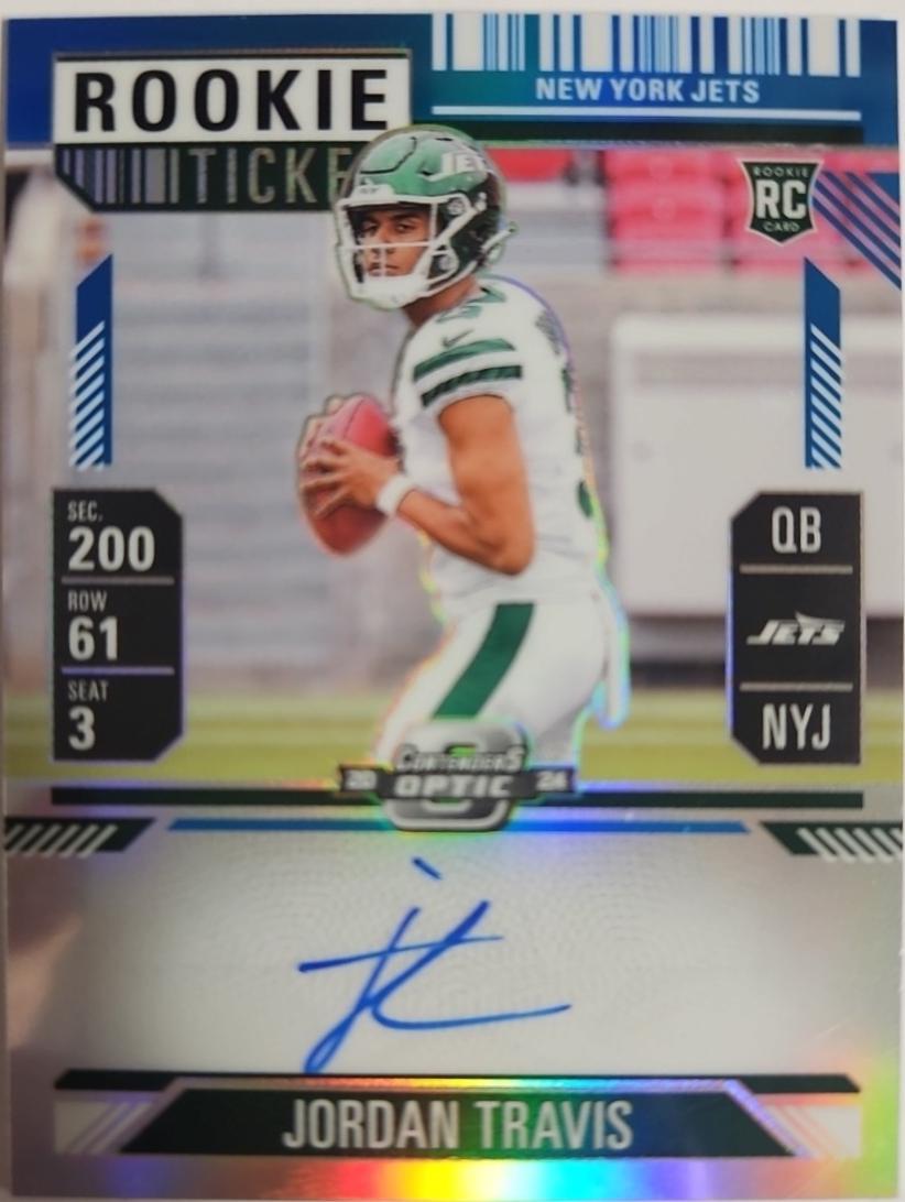 Jordan Travis [Blue Autograph] #105