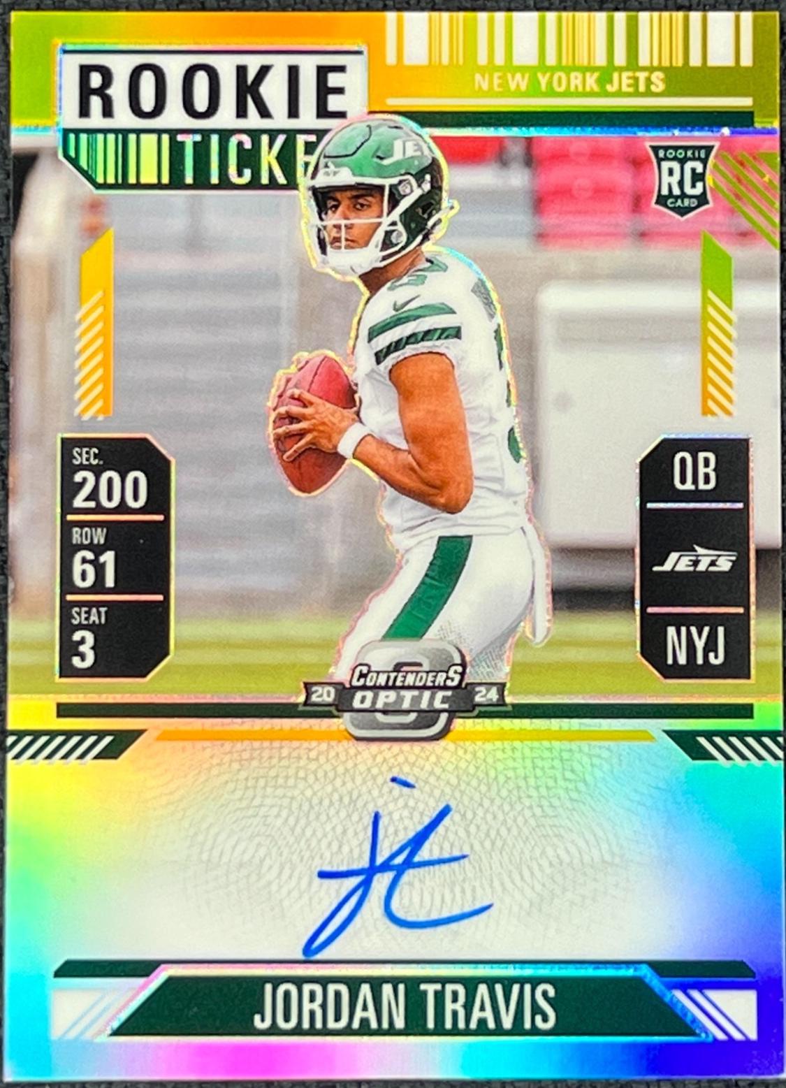 Jordan Travis [Gold Autograph] #105