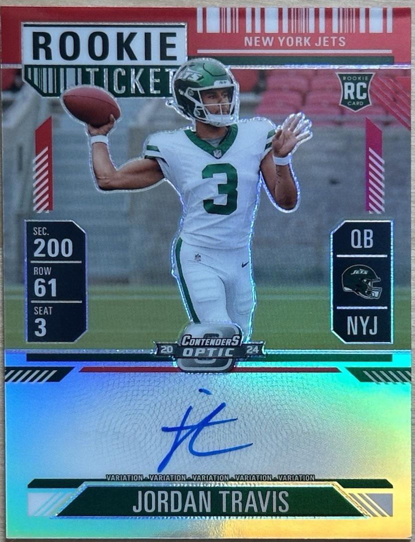 Jordan Travis [Red Autograph] #105