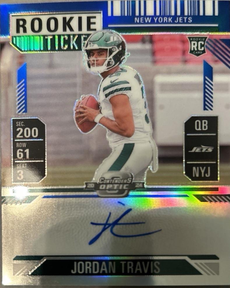 Jordan Travis [Teal Autograph] #105