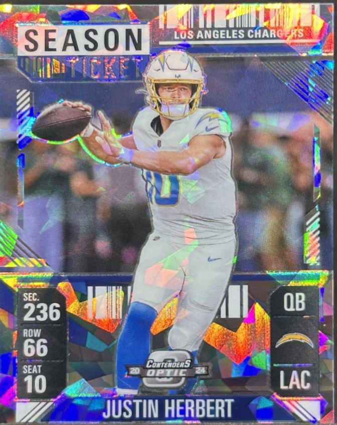 Justin Herbert [Cracked Ice] #31