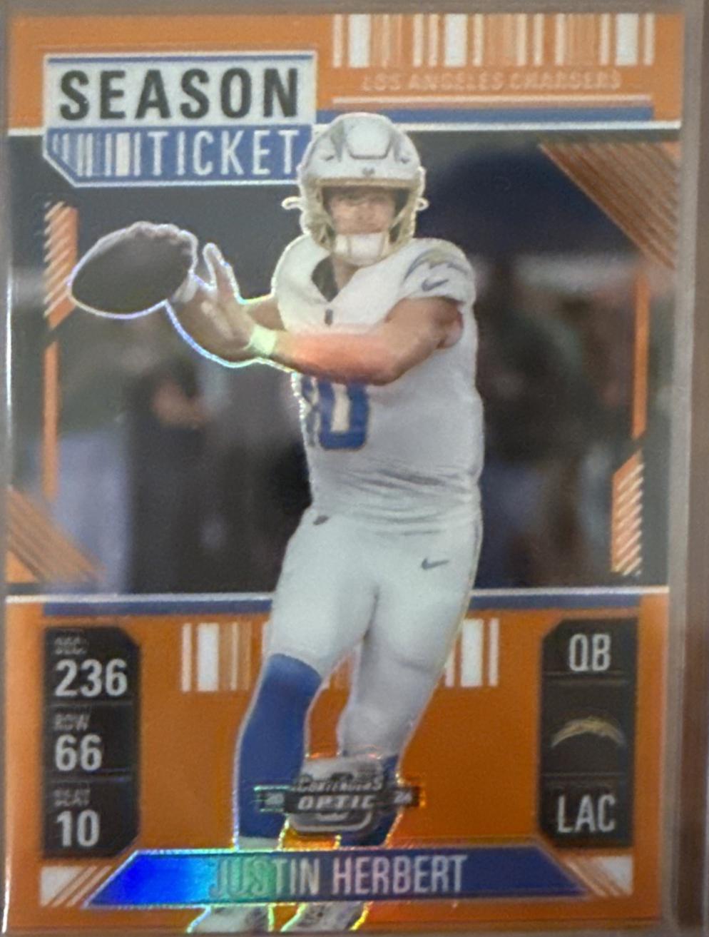 Justin Herbert [Orange] #31