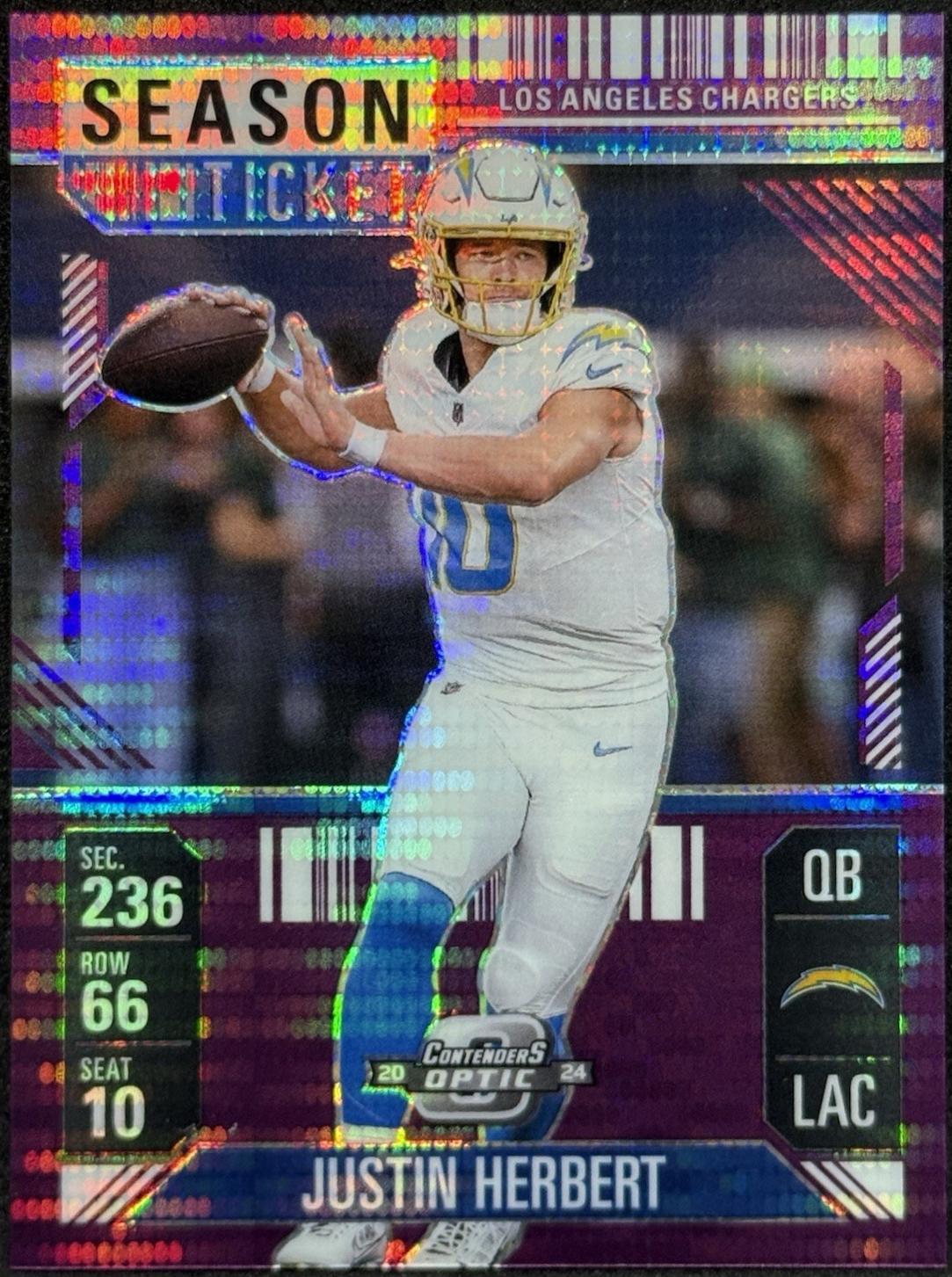 Justin Herbert [Purple Pulsar] #31