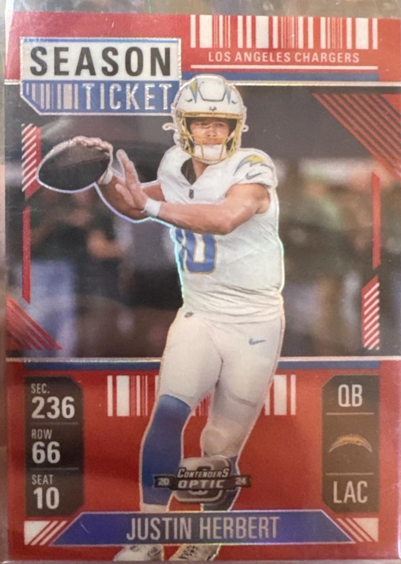 Justin Herbert [Red] #31