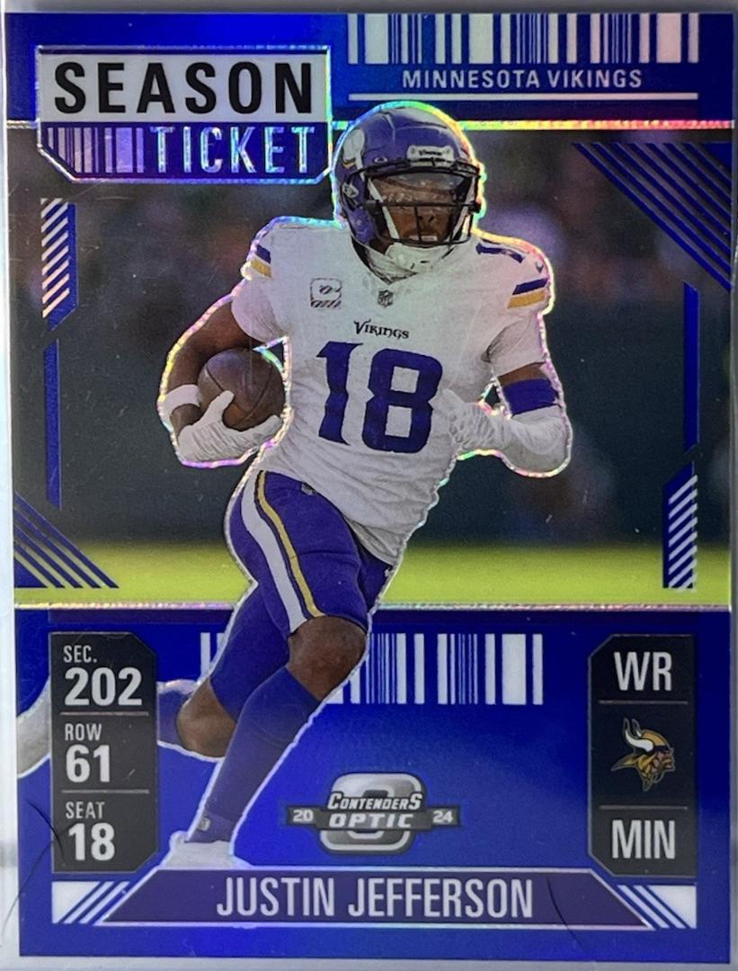 Justin Jefferson [Blue] #36