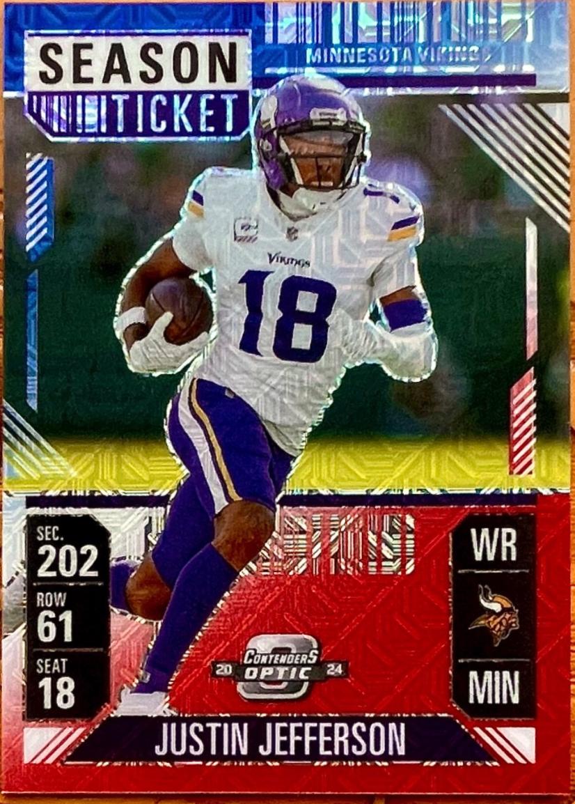 Justin Jefferson [Red White Blue] #36