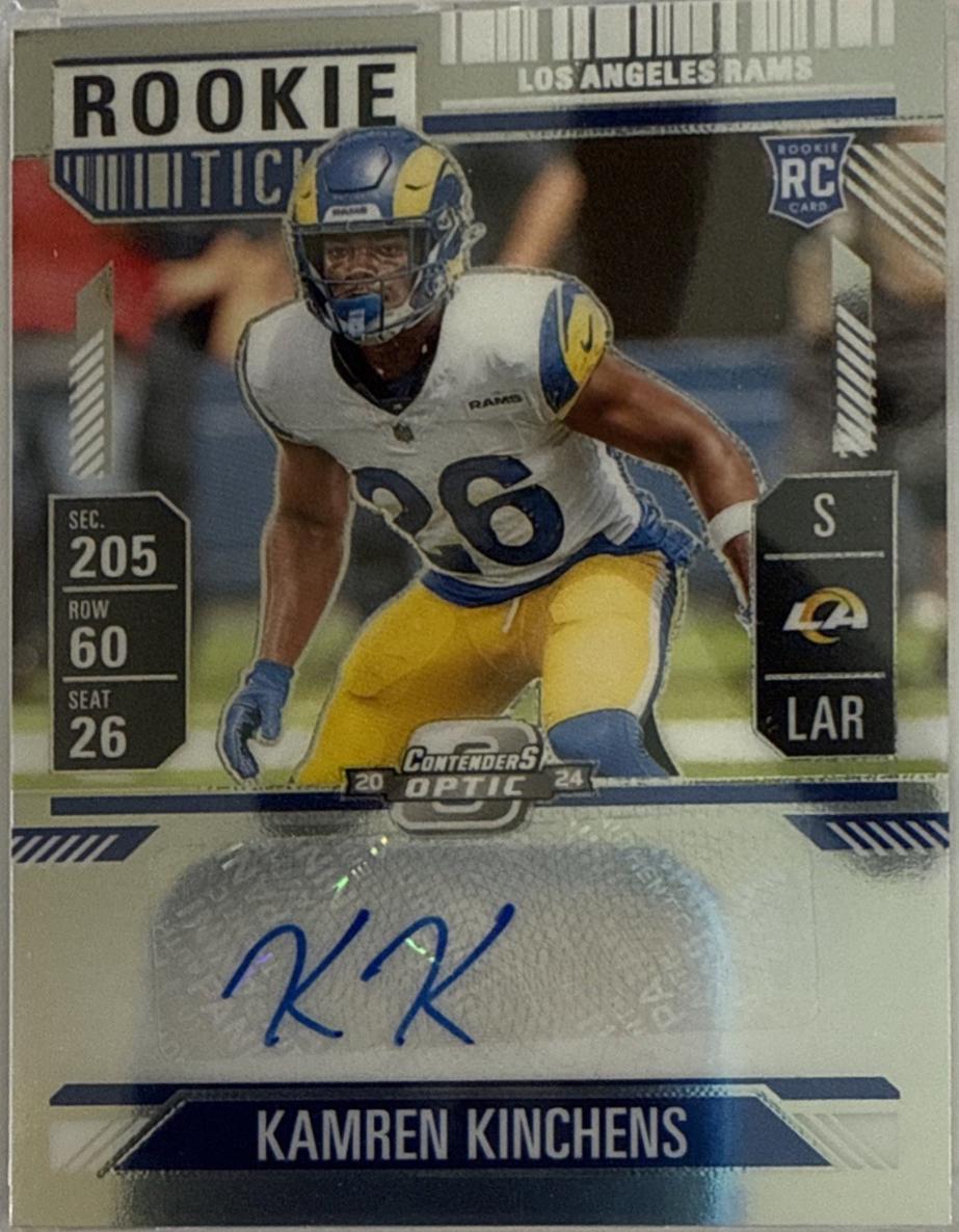 Kamren Kinchens [Rookie Ticket Autograph Silver] #167