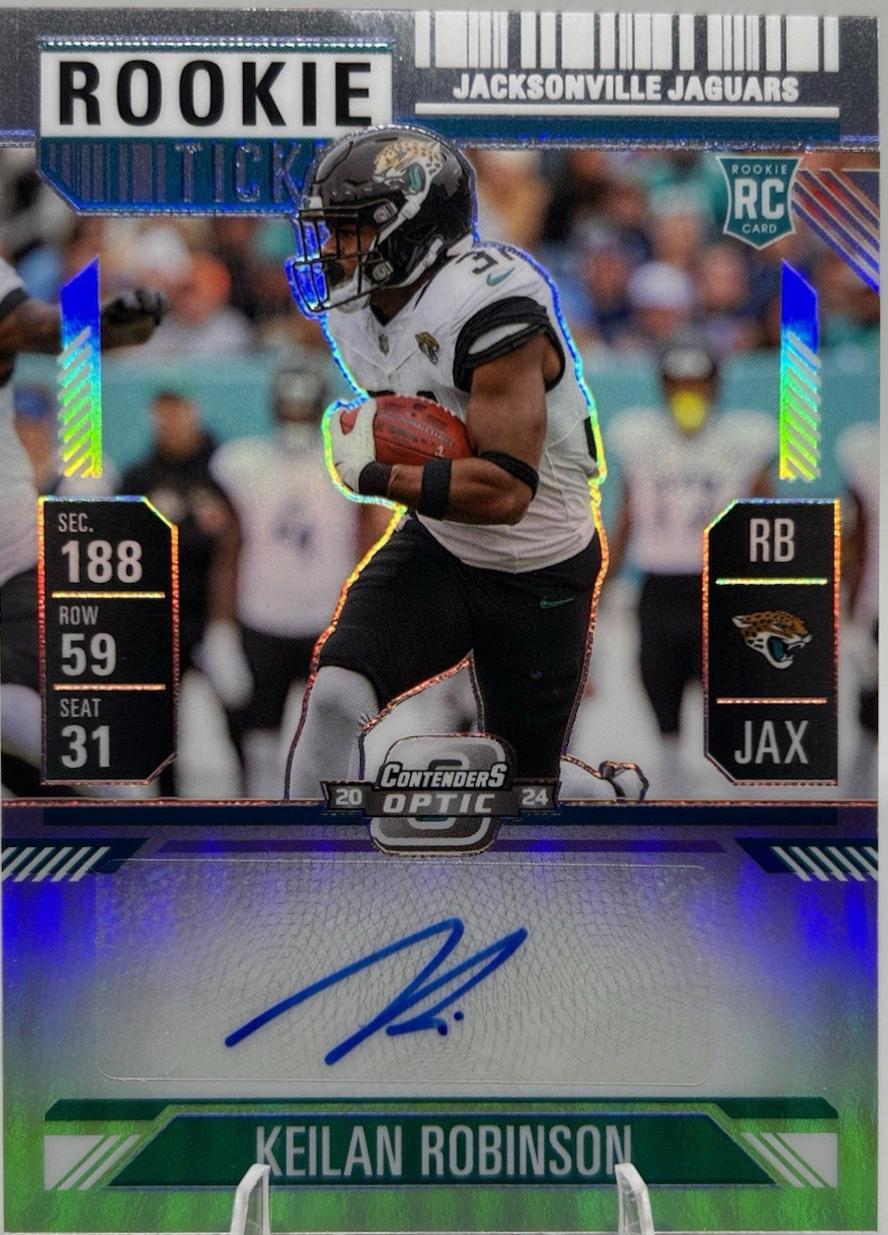 Keilan Robinson [Rookie Ticket Autograph Silver] #160