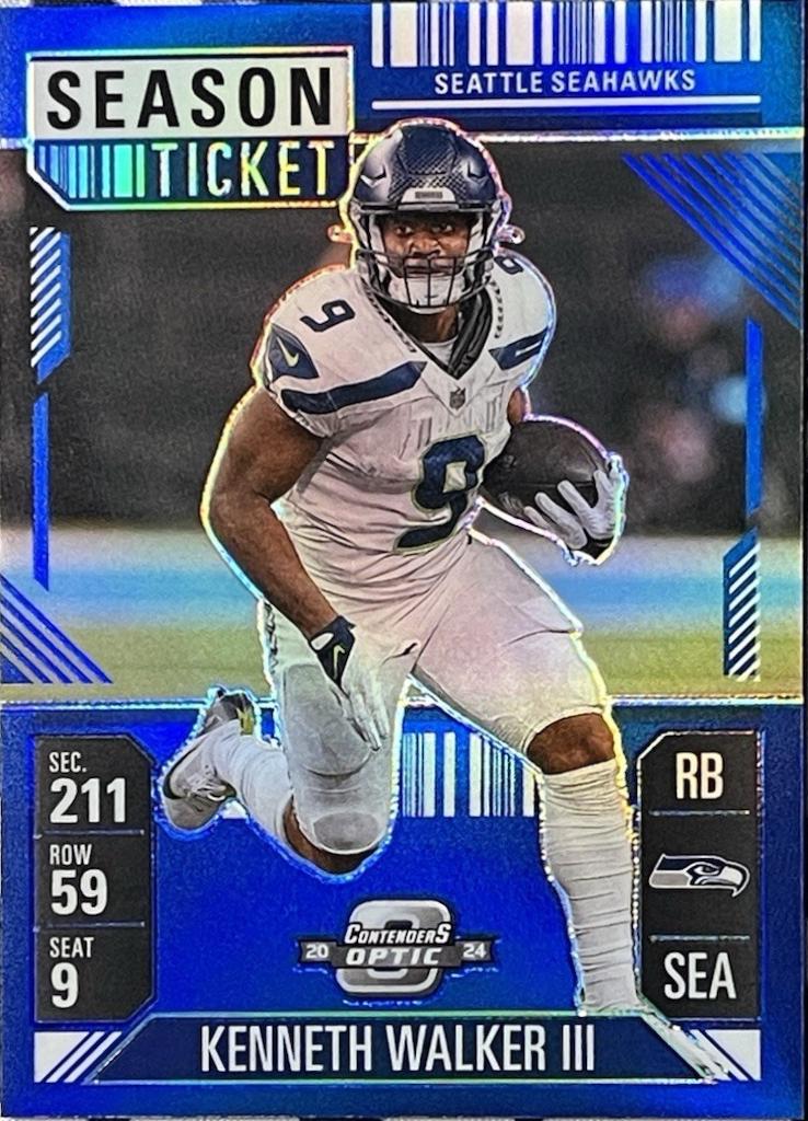 Kenneth Walker III [Blue] #51