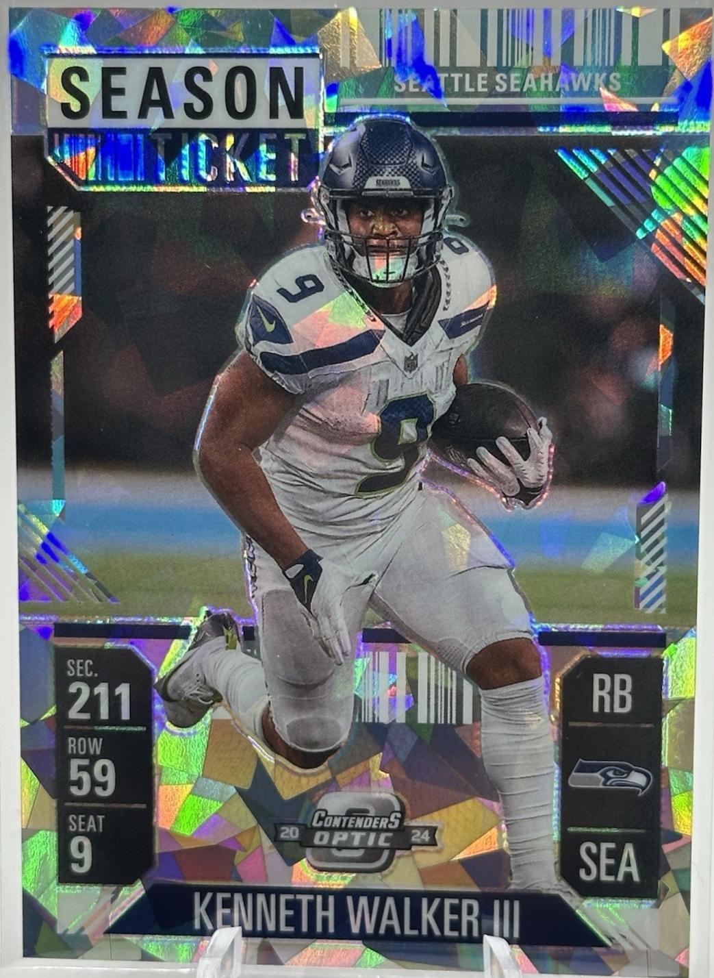 Kenneth Walker III [Cracked Ice] #51