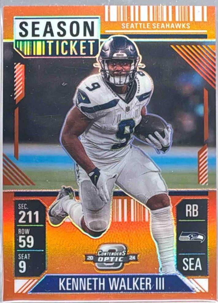 Kenneth Walker III [Orange] #51