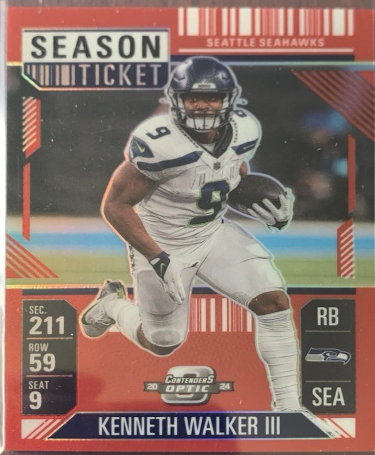 Kenneth Walker III [Red] #51