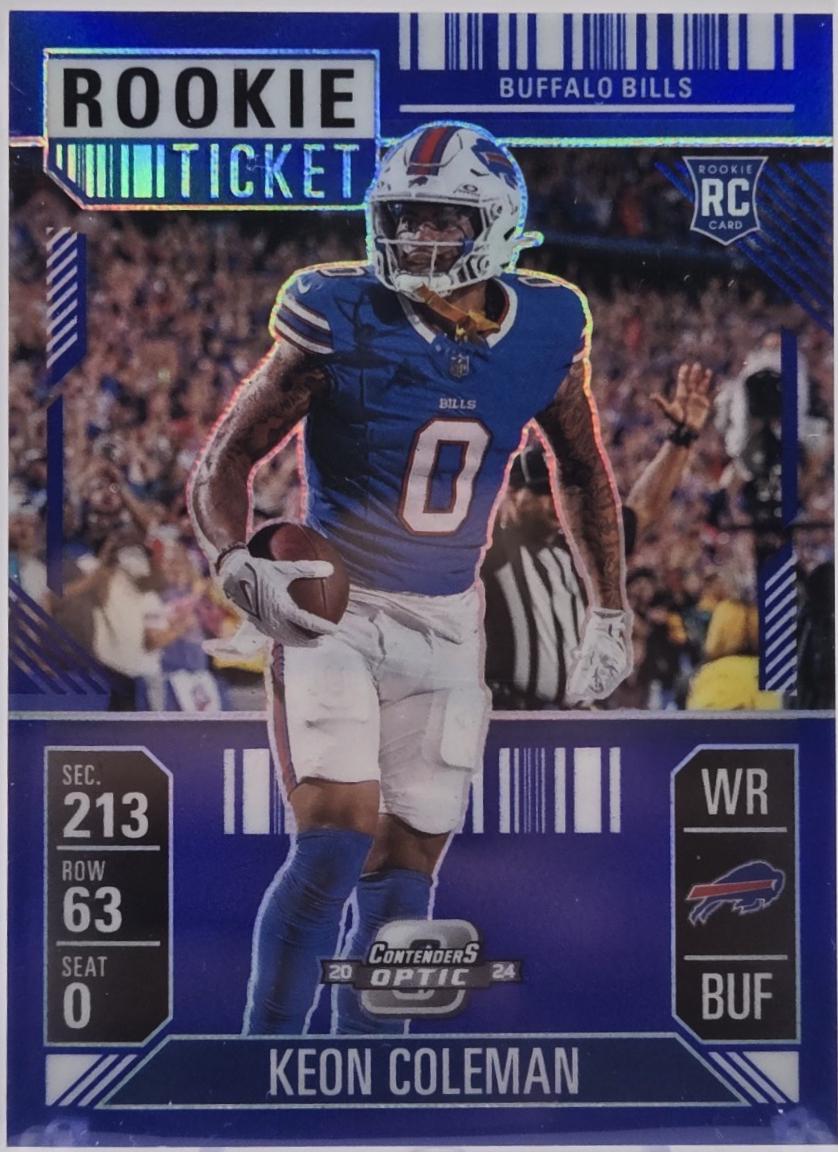 Keon Coleman [Blue] #81