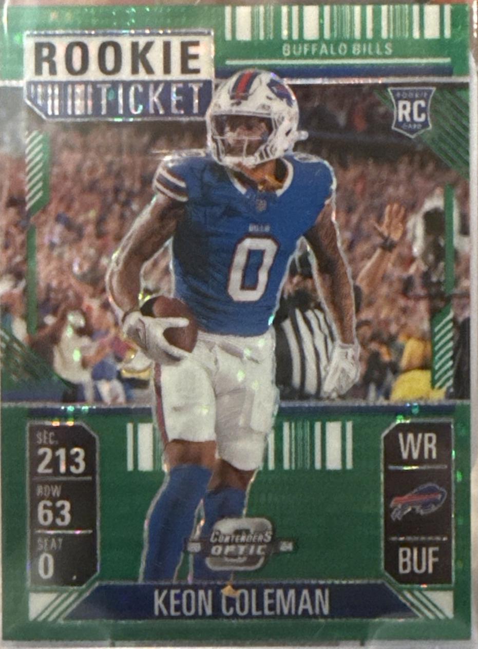 Keon Coleman [Green Pulsar] #81