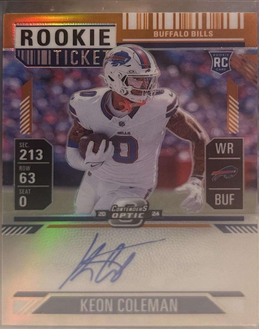 Keon Coleman [Orange] #117