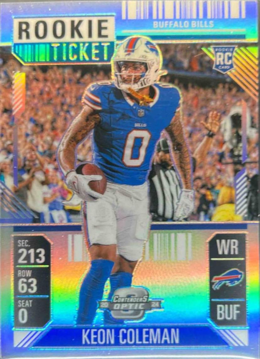 Keon Coleman [Silver] #81