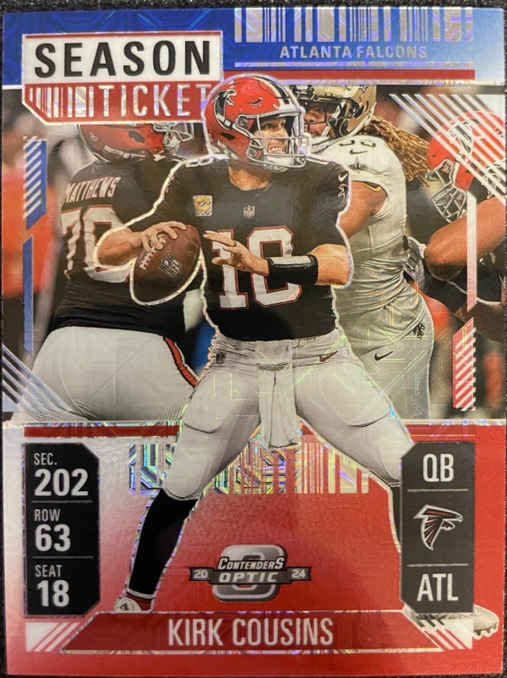 Kirk Cousins [Red White Blue] #3
