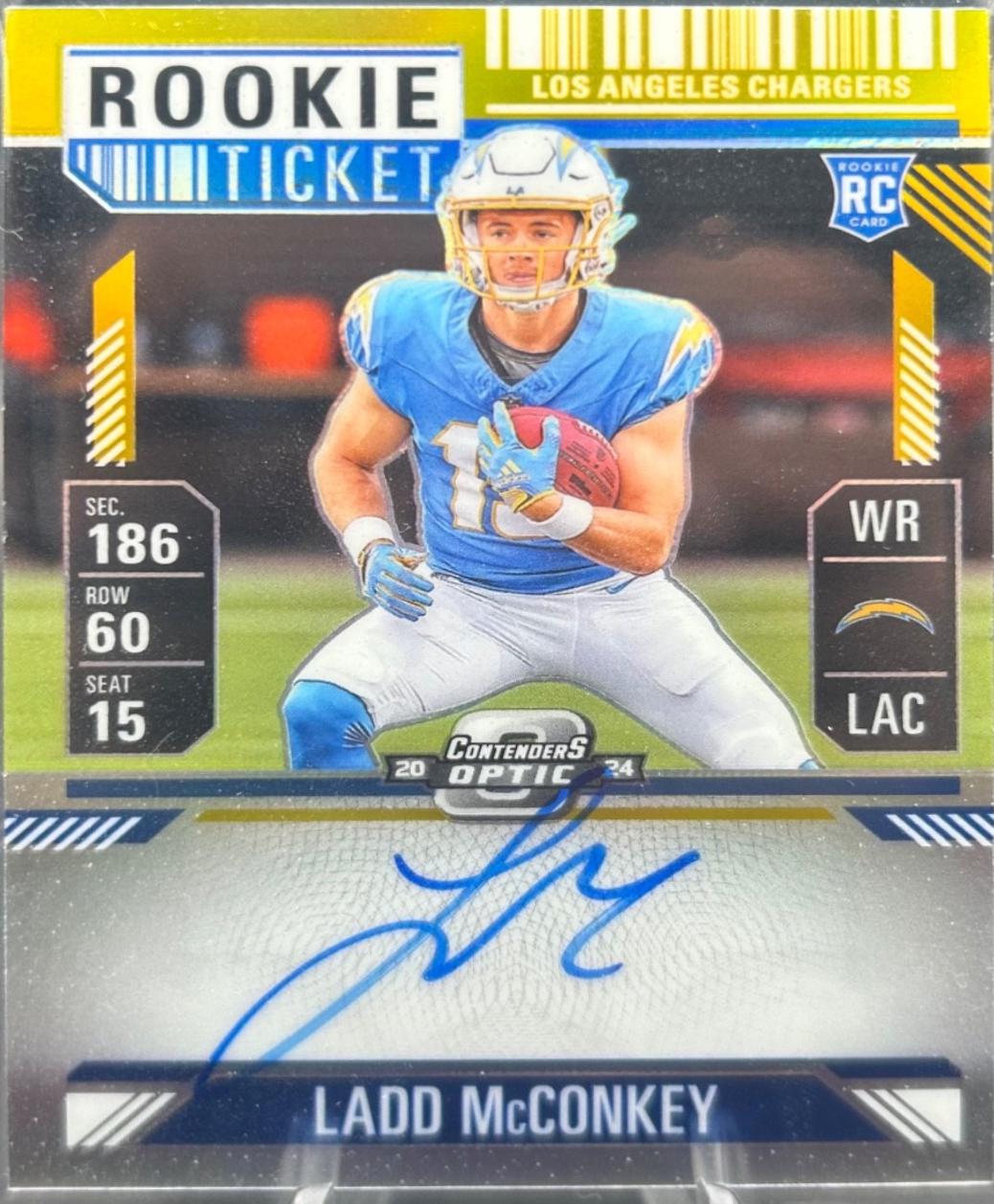 Ladd McConkey [Gold] #110