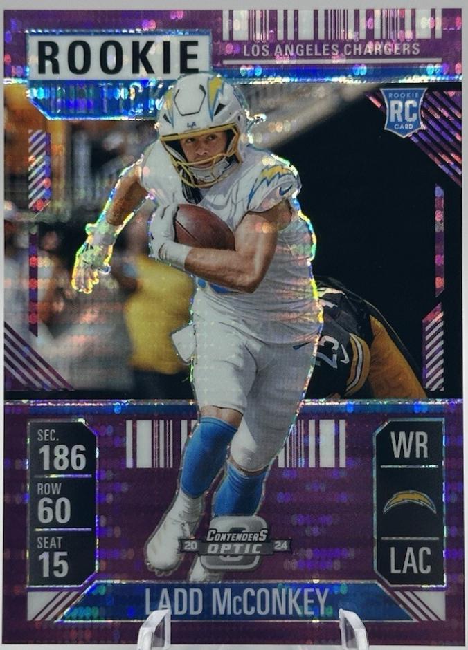 Ladd McConkey [Purple Pulsar] #82