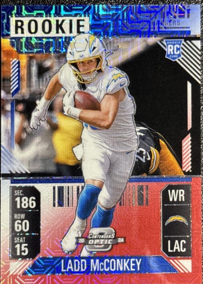 Ladd McConkey [Red White Blue] #82