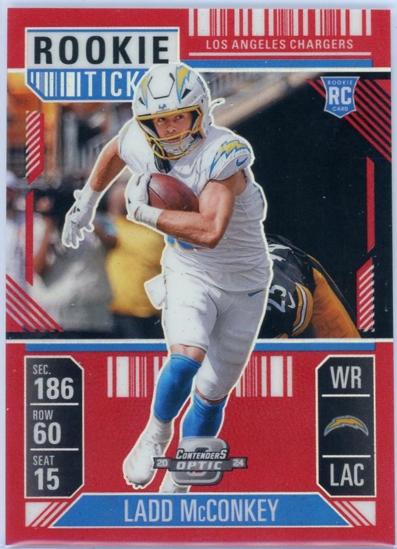 Ladd McConkey [Red] #82