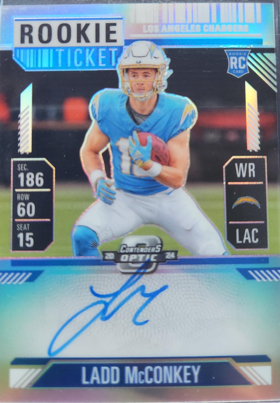 Ladd McConkey [Silver] #110