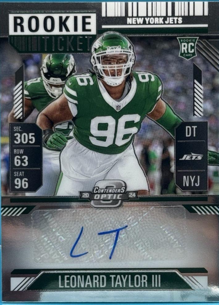 Leonard Taylor III [Rookie Ticket Autograph] #155