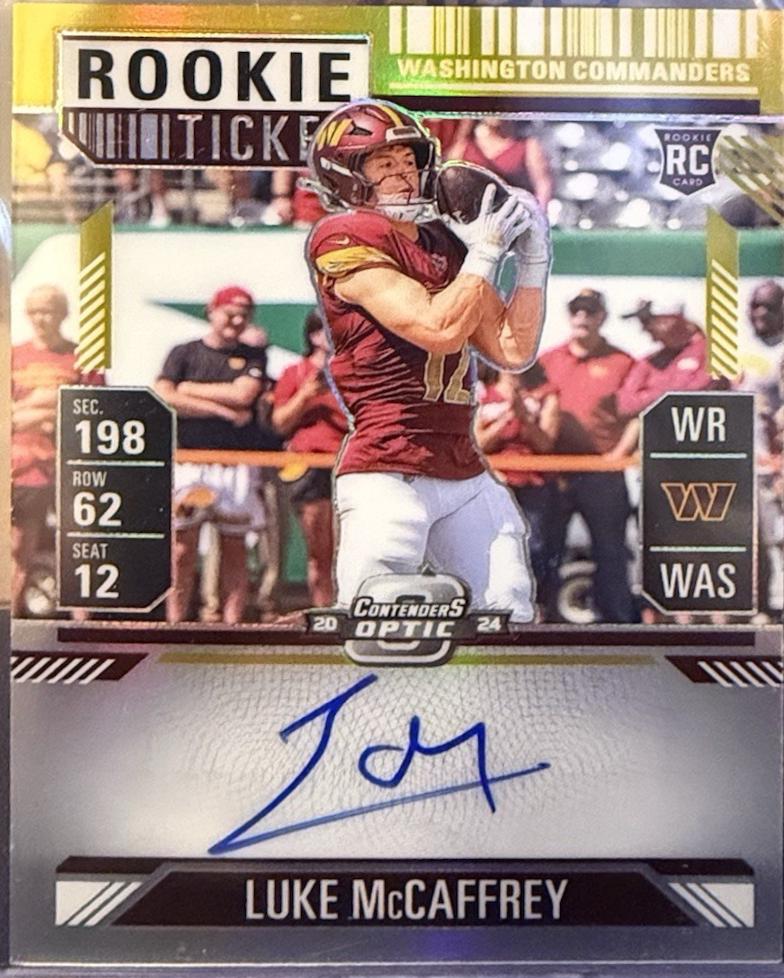 Luke McCaffrey [Gold] #121