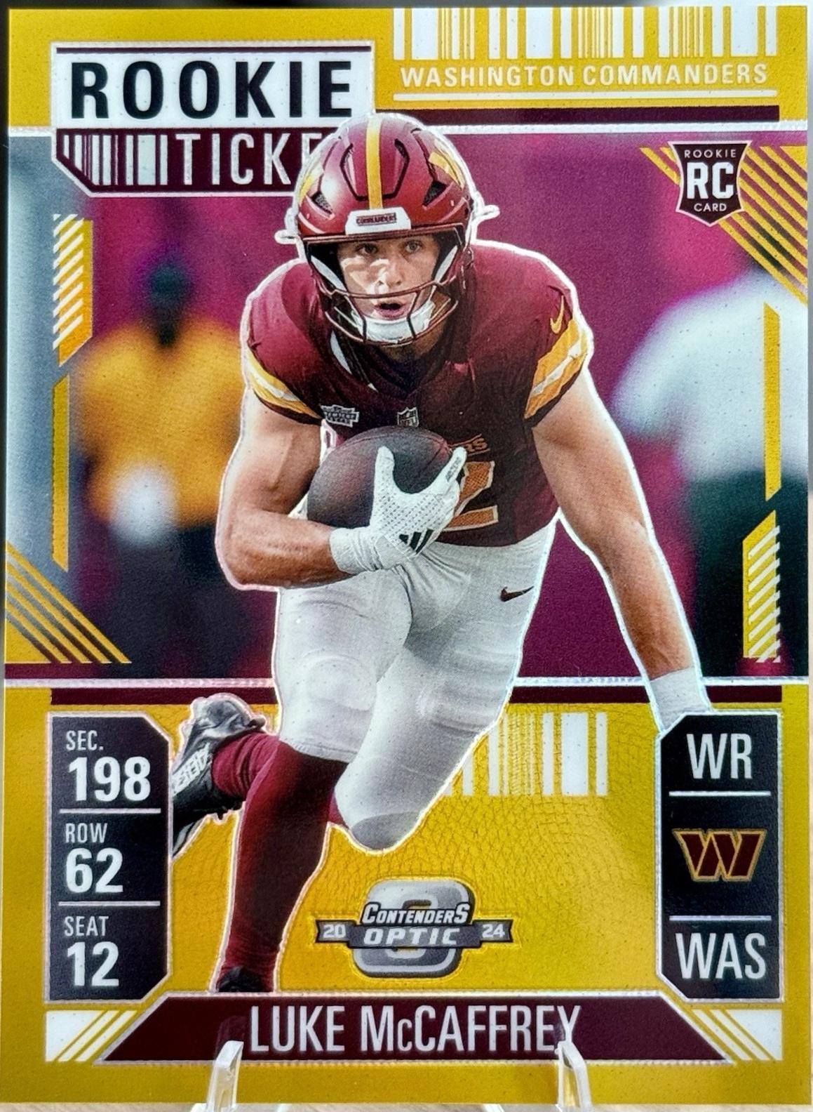 Luke McCaffrey [Gold] #84