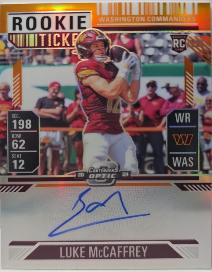 Luke McCaffrey [Orange] #121