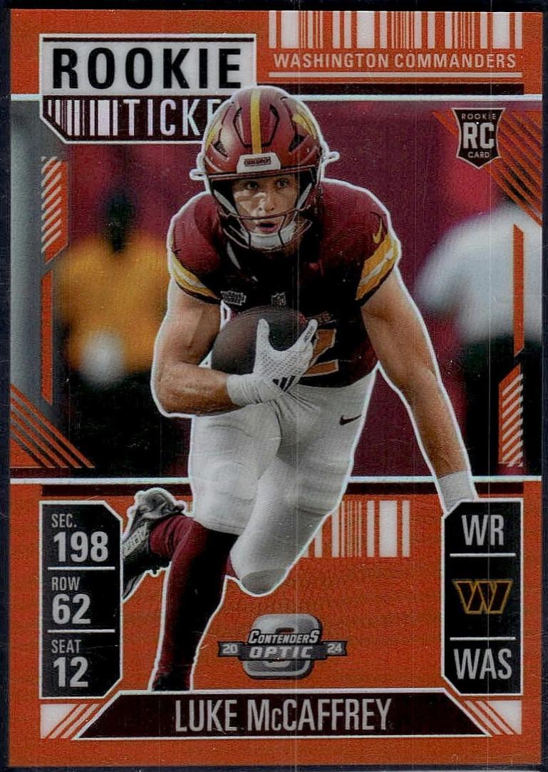 Luke McCaffrey [Orange] #84