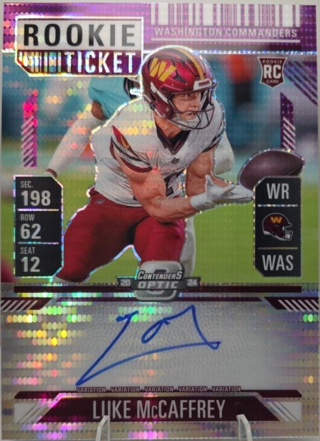 Luke McCaffrey [Purple Pulsar] #121