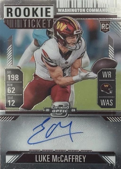 Luke McCaffrey [RPS Auto Variation] #121