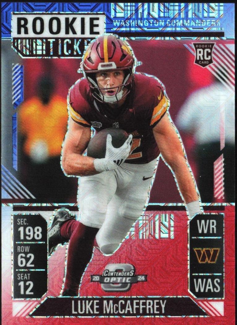 Luke McCaffrey [Red White Blue] #84