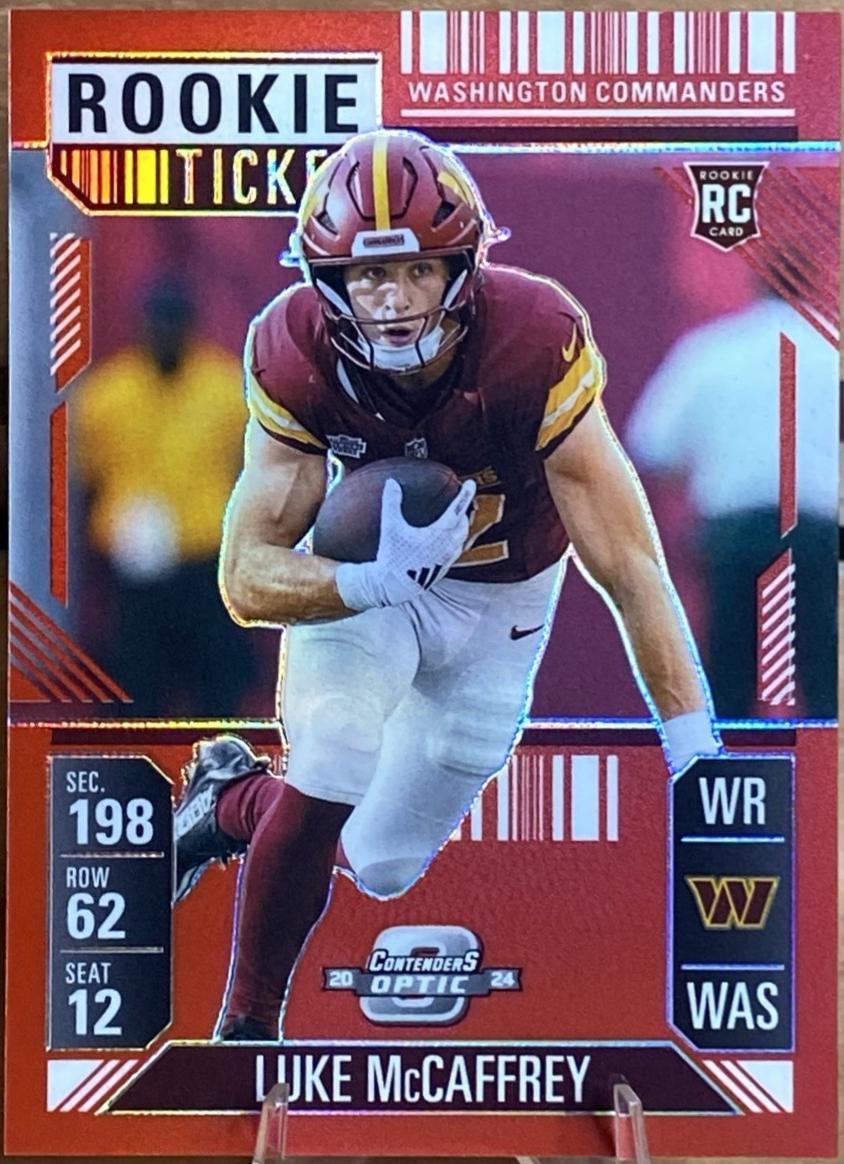 Luke McCaffrey [Red] #84