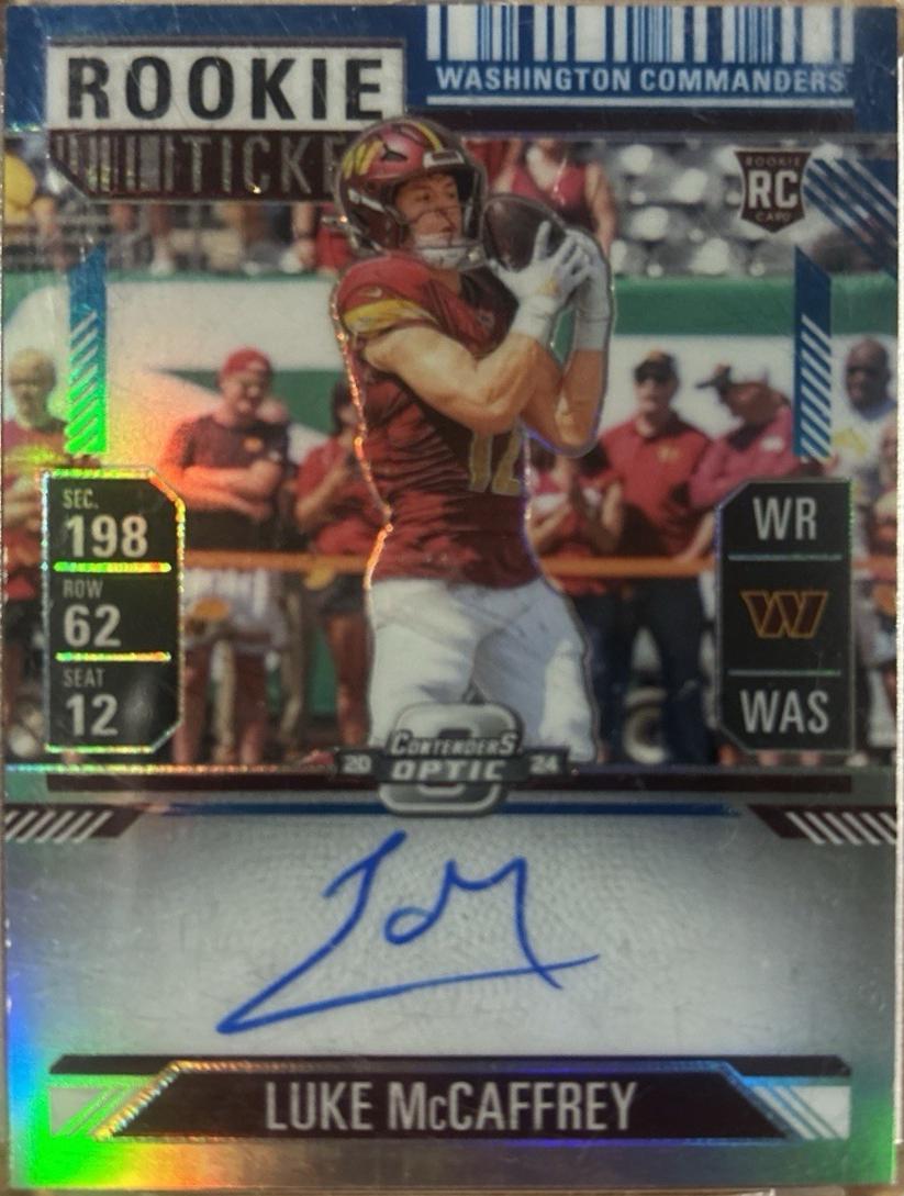Luke McCaffrey [Teal] #121