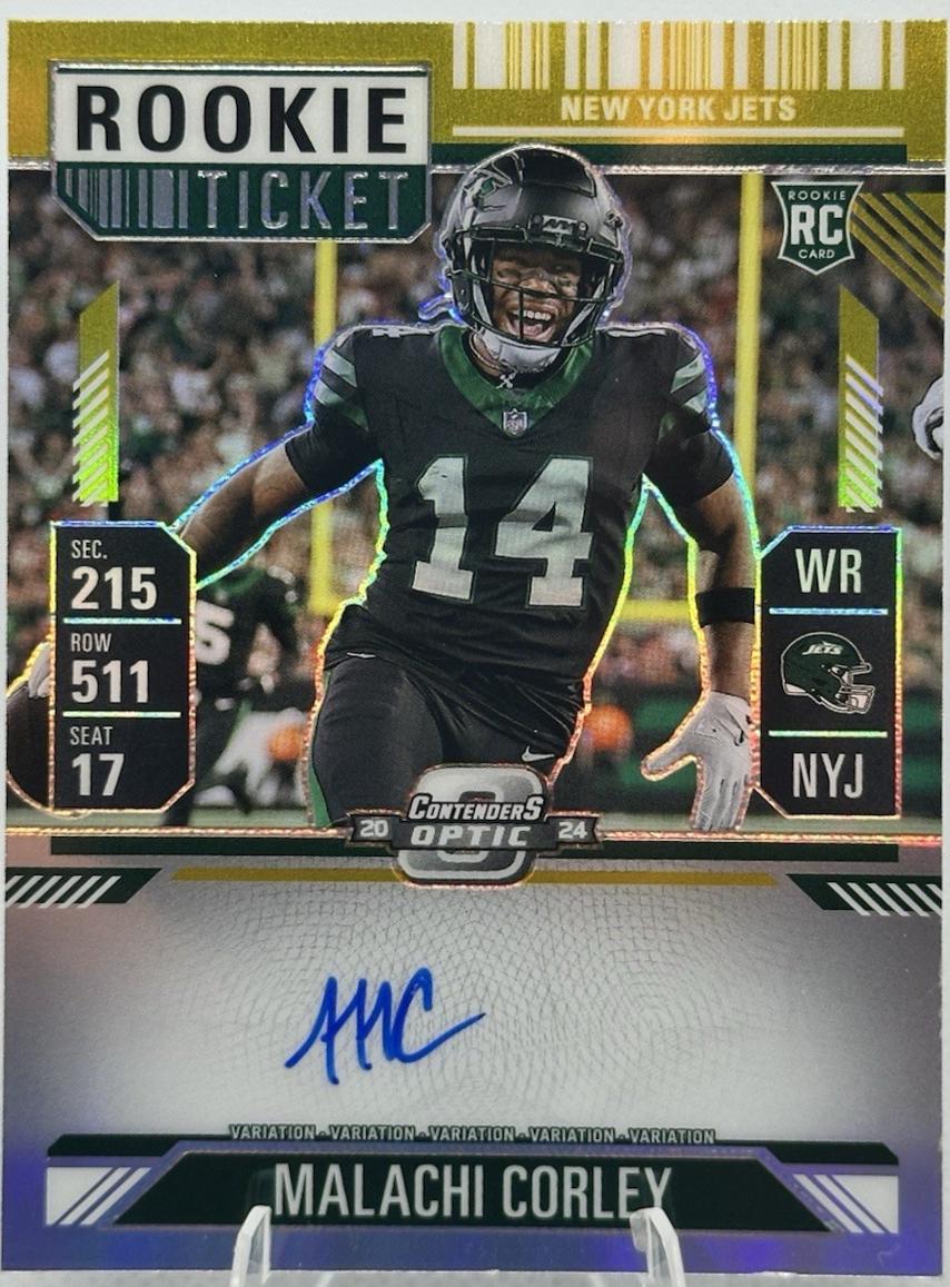 Malachi Corley [Gold Autograph] #111