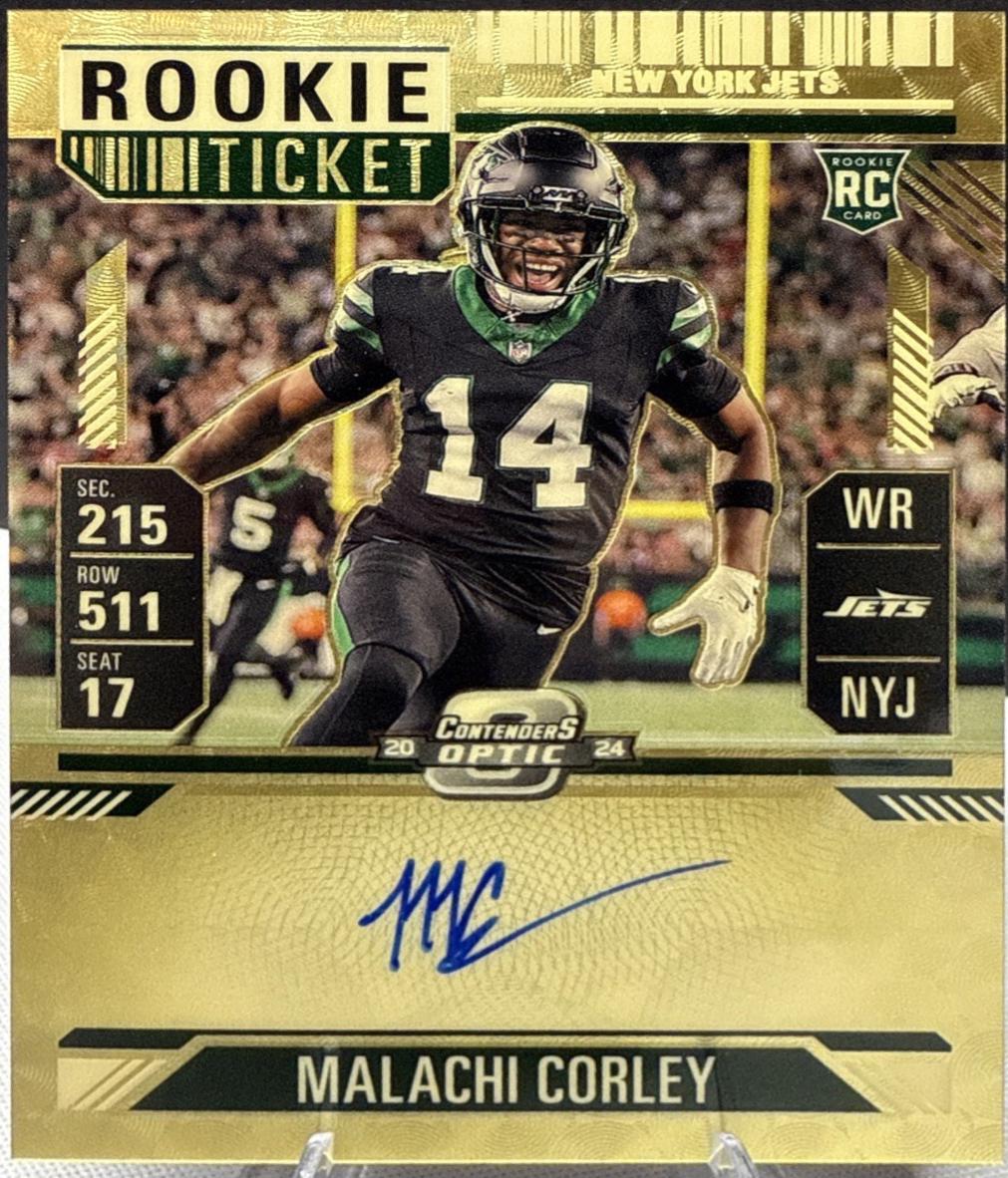 Malachi Corley [Gold Vinyl Autograph] #111