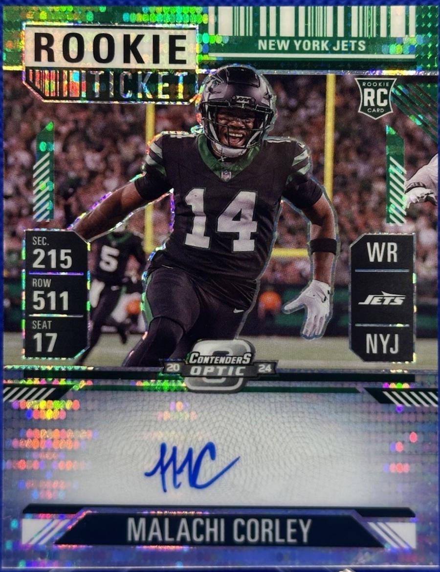 Malachi Corley [Green Pulsar Autograph] #111