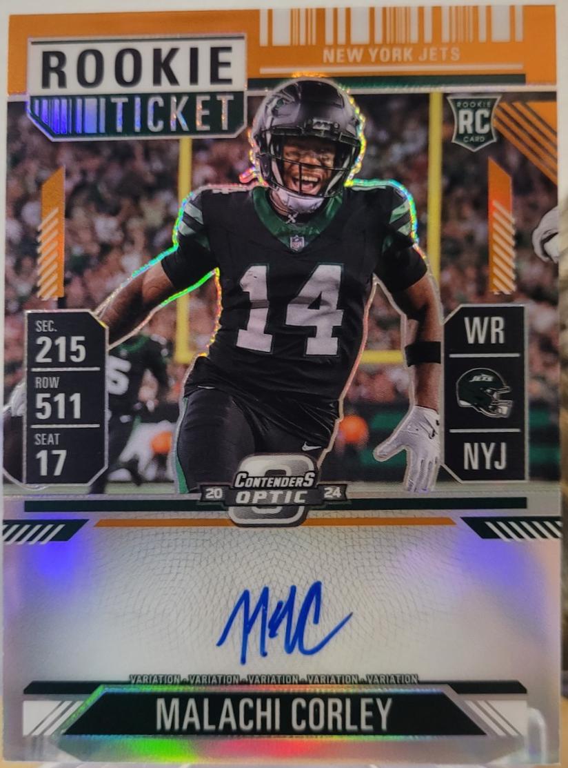 Malachi Corley [Orange Autograph] #111