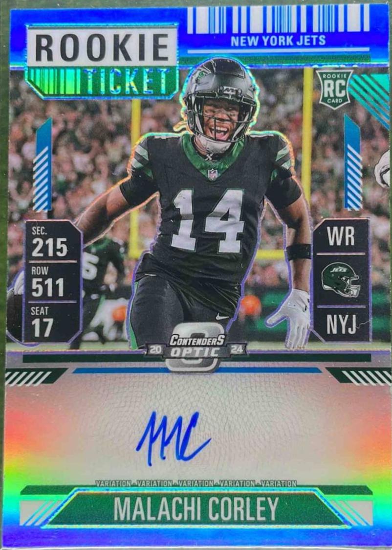 Malachi Corley [Teal Autograph] #111