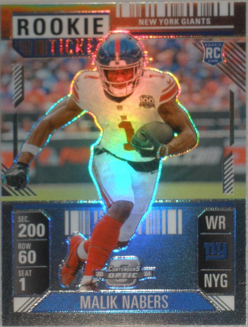 Malik Nabers [Silver] #86