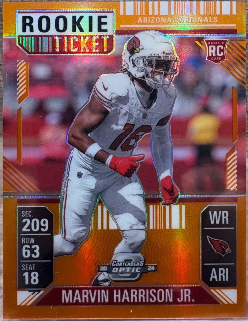 Marvin Harrison Jr. [Orange] #88
