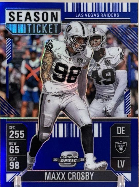 Maxx Crosby [Blue] #29