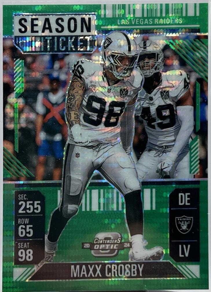Maxx Crosby [Green Pulsar] #29